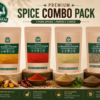 Combo 4 in 1 - Turmeric Powder, Red Chilli Powder, Coriander Powder and Cumin Seeds