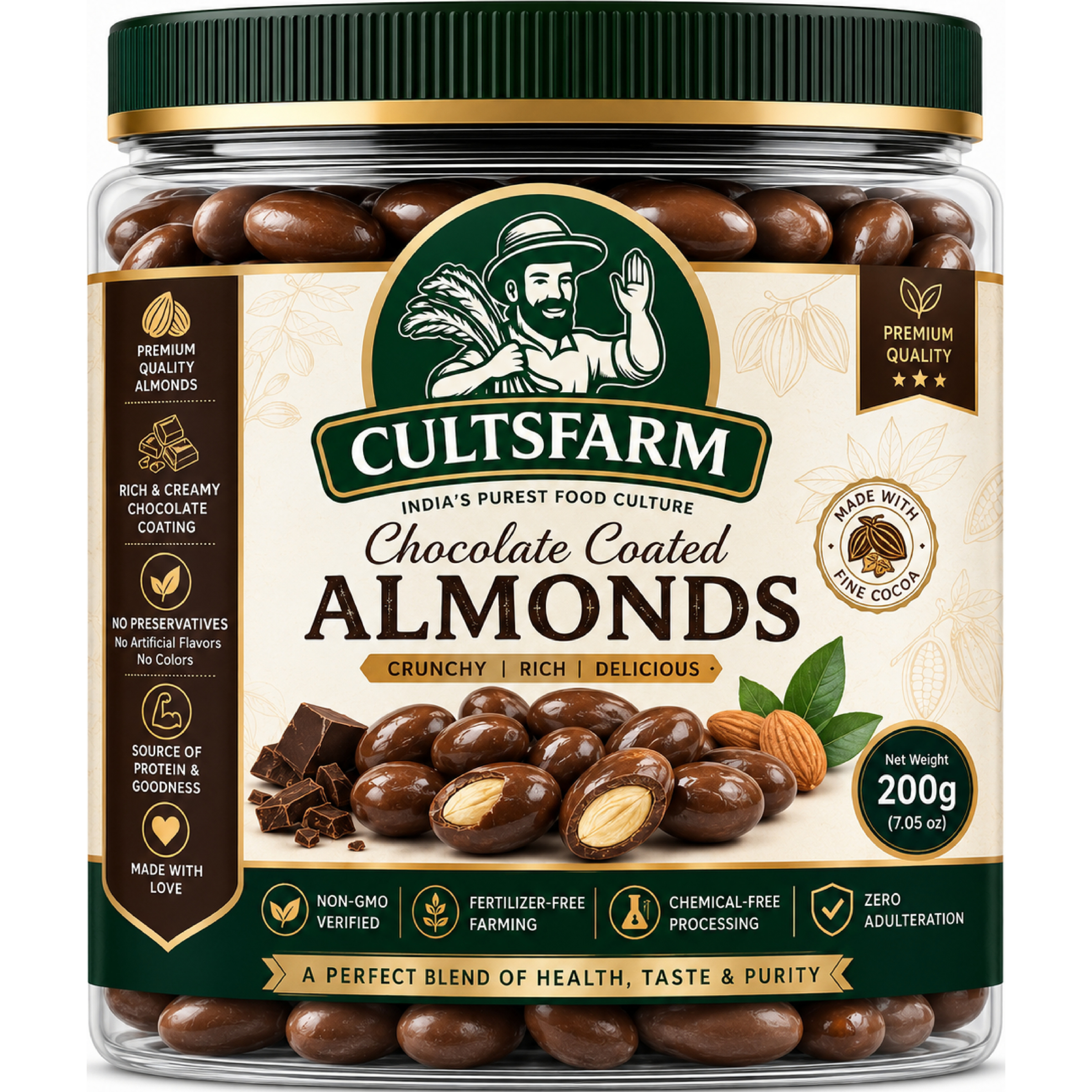 Chocolate Coated Almonds