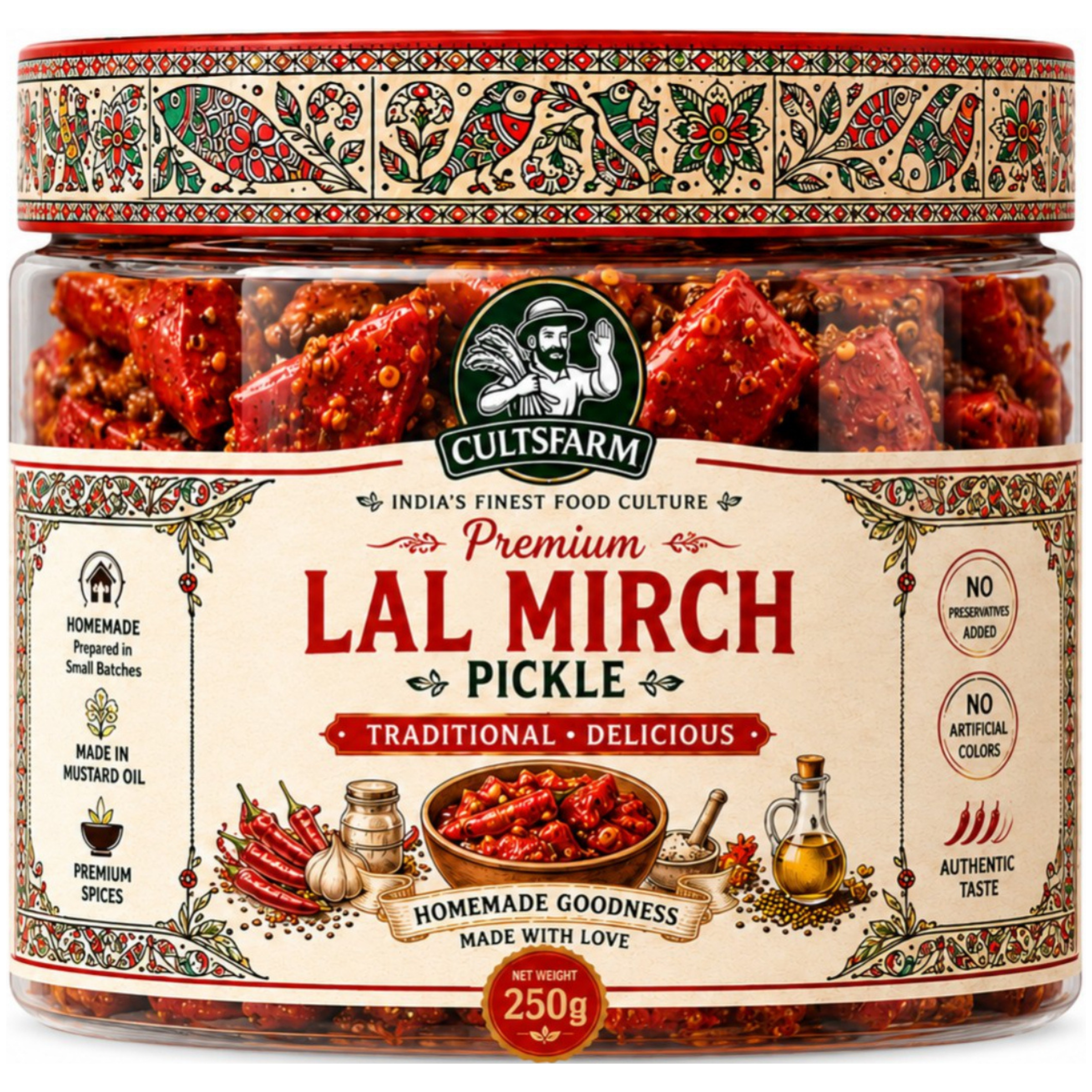 Premium Lal Mirch Pickle